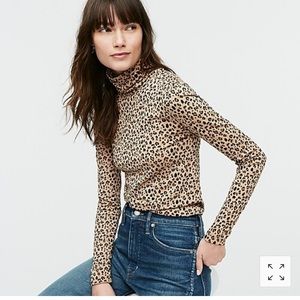 NWT J Crew tissue turtleneck